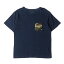 SOPHNET ソフネット Tシャツ サイズ:M インディゴ クルーネック 半袖 迷彩 ポケット TシャツFABRIC MIX INDIGO POCKET TEE インディゴ ブルー ネイビー トップス カットソー 【メンズ】【中古】【K4074】