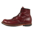 Red Wing レッド ウィング サイズ:26.5cm 9011 ベックマン ラウンド ブーツ BECKMAN ROUND BOOTS / 2010年製 USA製 ブラックチェリー US8.5 D ワーク シューズ 靴 ブランド【メンズ】【中古】【K4068】