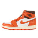 NIKE ナイキ サイズ:27.5cm WMNS AIR JORDAN 1 RETRO HIGH OG STARFISH (DO9369-101) ウィメズ エアジョーダン 1 レトロ ハイ ホワイト スターフィッシュ カカオワウ WMNS US10.5 ハイカット スニーカー 靴 【メンズ】【K4070】