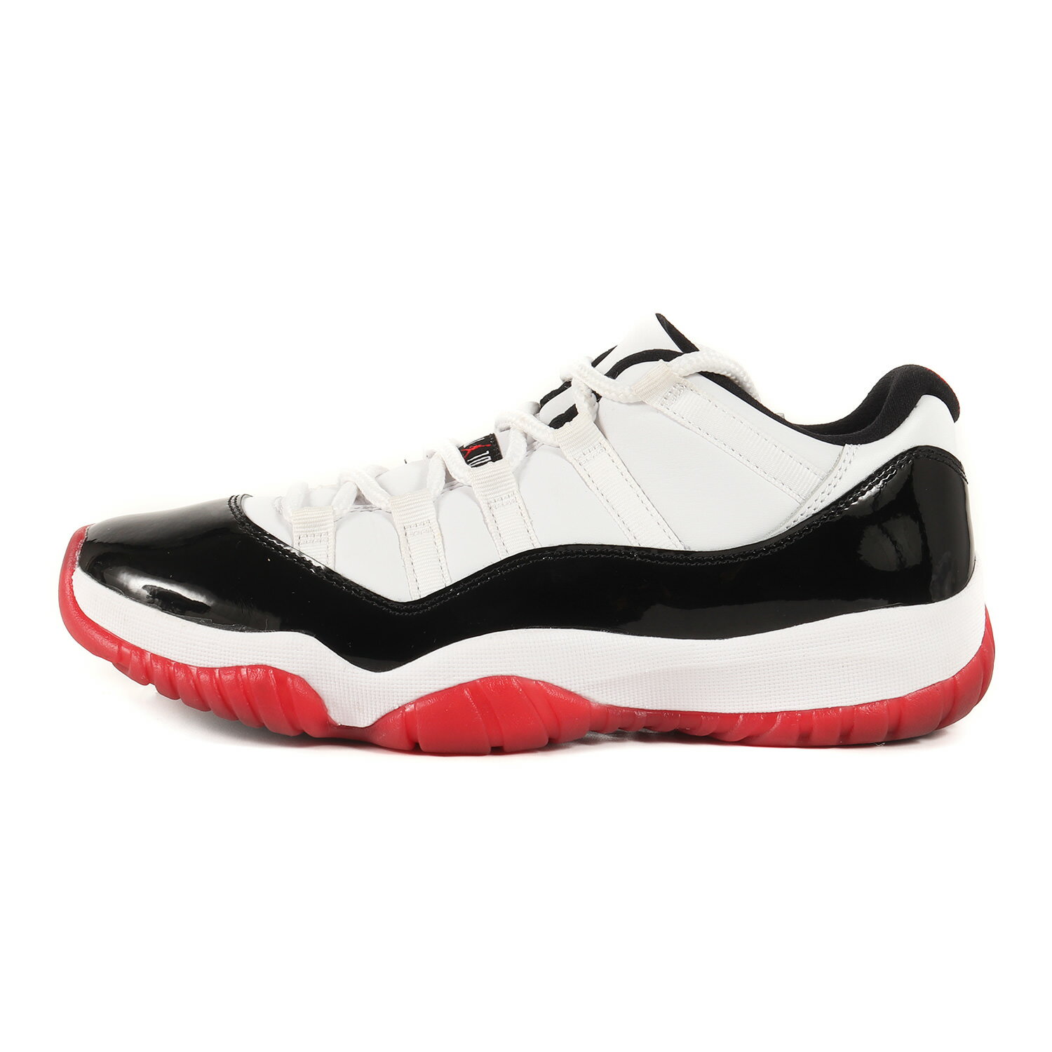 NIKE ナイキ サイズ:25.5cm AIR JORDAN 11 RETRO LOW WHITE BRED (AV2187-160) 2020年 エアジョーダン11 レトロ ロー ホワイト バーシティレッド US7.5 ローカット スニーカー シューズ 靴 ブランド【メンズ】【中古】【美品】【K4090】