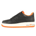 NIKE ナイキ サイズ:27.0cm AIR FORCE 1 07 PREMIUM HALLOWEEN (DC8891-001) 2021年 エアフォース1 プレミアム ハロウィン ブラック スターフィッシュ US9 ローカット スニーカー シューズ 靴【メンズ】【K4080】