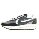 Sacai サカイ サイズ:29.0cm 19AW NIKE ナイキ LDWAFFLE SACAI BV0073-001 エルディーワッフル ブラック アンスラサイト ホワイト 黒 白 US11 ローカット スニーカー シューズ 靴 シンプル ブランド カジュアル 【メンズ】【中古】【美品】【K4074】