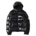 MONCLER モンクレール ダウン ジャケット サイズ:1 フード付き シャイニー ナイロン ダブ ...