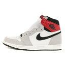 NIKE ナイキ サイズ:29.5cm AIR JORDAN 1 RETRO HIGH OG Smoke Grey (555088-126) エアジョーダン1 レトロ ハイ ホワイト ブラック ライトスモークグレー US11.5 ハイカット スニーカー シューズ 靴【メンズ】【K4043】