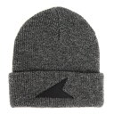 DESCENDANT ディセンダント ビーニー アイコン 刺繍 ビーニー ニットキャップ BEANIE グレー ブランド 帽子 【メンズ】【中古】【美品】【K4054】