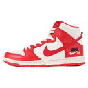 NIKE ナイキ SB ZOOM DUNK HIGH PRO (854851-661) アトランタオリンピック ズーム ダンク ハイ プロ ユニバーシティレッド ホワイト 赤白 US8(26cm) スニーカー 【メンズ】【中古】【K3485】