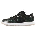 NIKE ナイキ スニーカー SB DUNK LOW TRD QS INTERGALACTIC GALAXY 883232-001 ブラック ホワイト メタリッククールグレー シューズ 靴 ブランド サイズ：27.5cm US9.5 