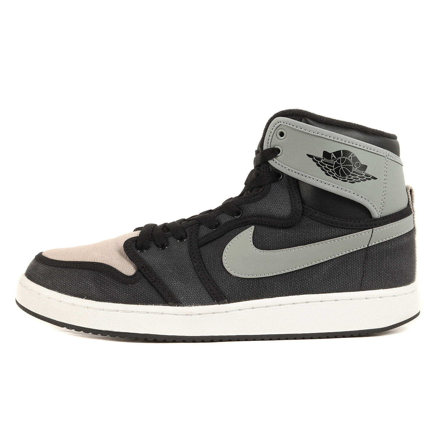 NIKE ナイキ サイズ:28.5cm AIR JORDAN 1 KO HIGH OG SHADOW (638471-003) エアジョーダン1 ケーオー ノックアウト ブラック シャドーグレー US10.5 ハイカット スニーカー シューズ 靴【メンズ】【中古】【K4089】