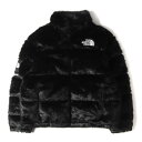 Supreme シュプリーム ジャケット サイズ:L 20AW THE NORTH FACE ノースフェイス フェイクファー ヌプシ ダウンジャケット Faux Fur Nuptse Jacket ブラック 黒 アウター ブルゾン【メンズ】【中古】【K4059】