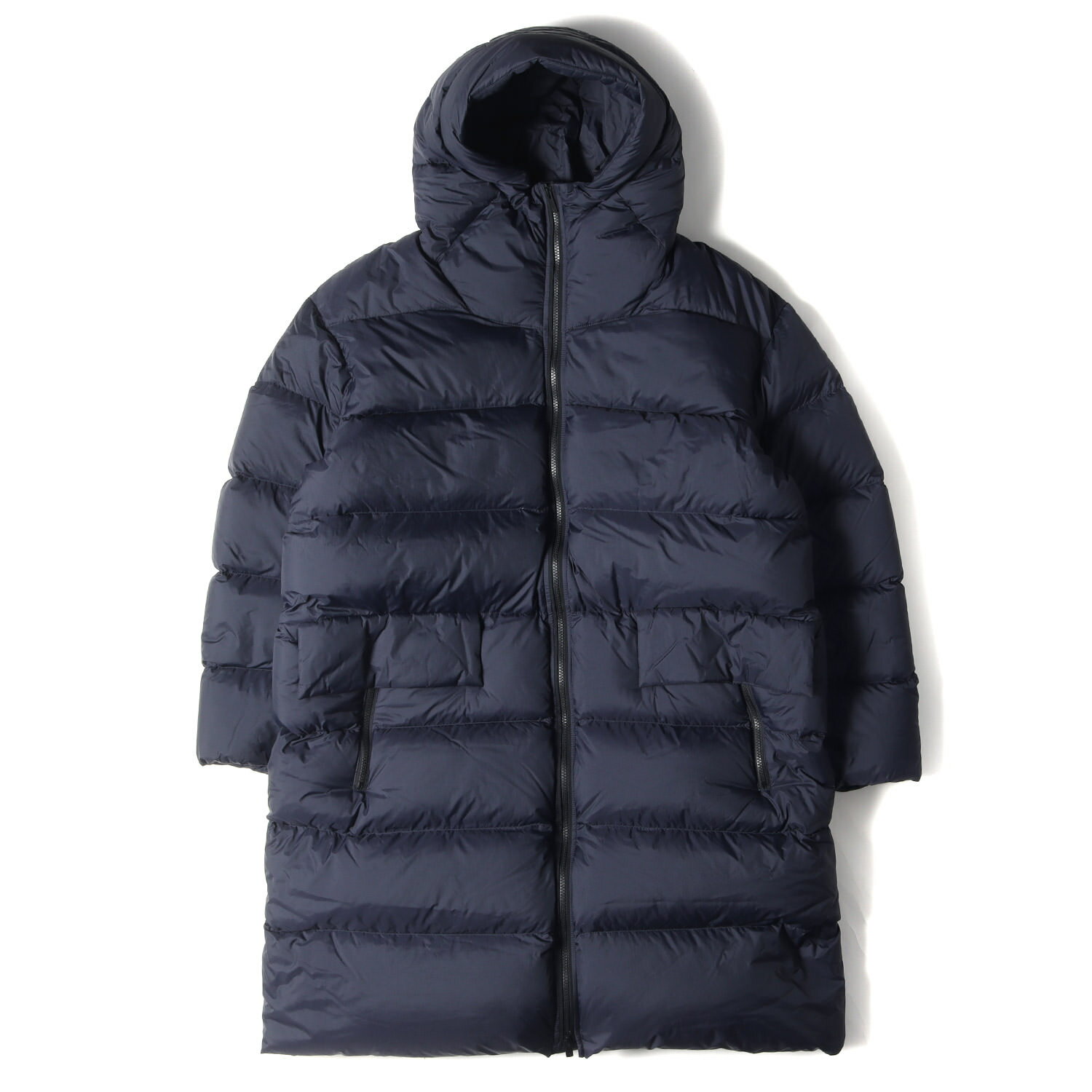 JIL SANDER ジル・サンダー コート サイズ:XXL UNIQLO ライト ダウン ボリューム ロング フーデッド コート 311-462646 (04-11) ジャケット +J ダブルジップ 20AW ネイビー 紺 アウター ブルゾン 【メンズ】【中古】【K3939】のサムネイル