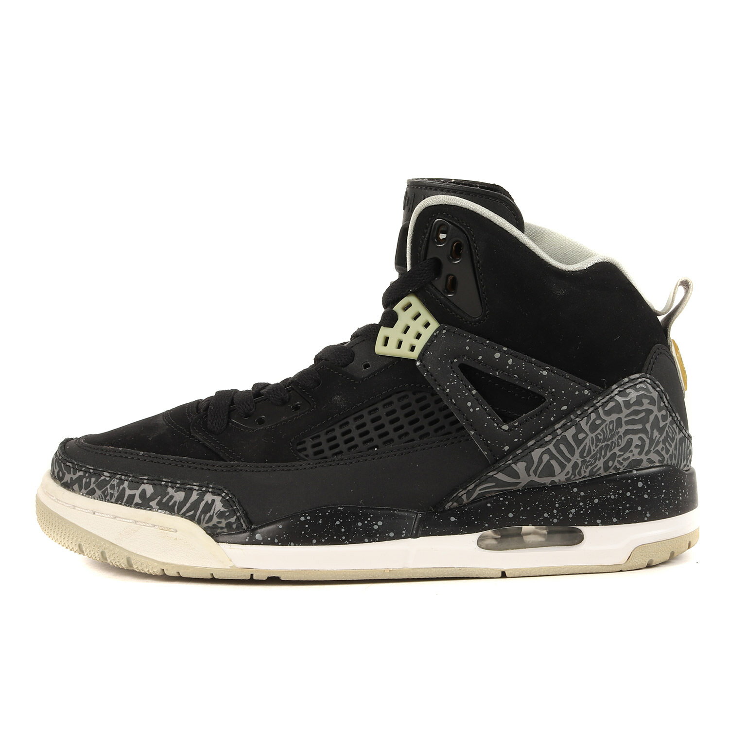 NIKE ナイキ サイズ:28.0cm JORDAN SPIZIKE (315371-004) ジョーダン スパイジーク ブラック クールグレー 黒 US10 ハイカット スニーカー シューズ 靴【メンズ】【中古】【K4091】