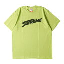 Supreme シュプリーム Tシャツ サイズ:L 23AW モントブランクロゴ クルーネック 半袖 Tシャツ Mont Blanc Tee ダスティーグリーン トップス カットソー