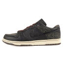 NIKE ナイキ スニーカー 2500足限定 DUNK LOW BY MICHAEL DESMOND 2003年製 308429-001 ブラック 黒 サイズ：30cm US12 シューズ 靴 ブランド 【メンズ】【R016】