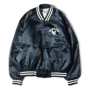 80s CHALK LINE 硼饤 New York Yankees ˥塼衼󥭡 ƥ  USA ͥӡ  :XL U.S.VINTAGE ơ  80ǯ  㥱å ֥륾ڥ󥺡ۡšۡK4043