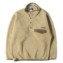 Patagonia パタゴニア スナップT サイズ:XS 12AW シンチラフリース スナップT Synchilla Snap-T Pullover クラシックタン(CSC) トップス 長袖【メンズ】【中古】【K4079】