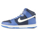 NIKE ナイキ サイズ:28.0cm DUNK HI RETRO (DJ6189-400) ダンク ハイ レトロ ミディアムブルー ホワイト US10 ハイカット スニーカー シューズ 靴【メンズ】【中古】