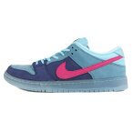 NIKE ナイキ サイズ:28.5cm RUN THE JEWELS SB DUNK LOW PRO QS (DO9404-400) ランザジュエルズ ダンク ロー プロ ディープロイヤル アクティブピンク US10.5 ローカット スニーカー シューズ 靴 コラボ【メンズ】