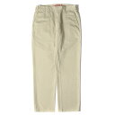 Supreme シュプリーム パンツ サイズ:32 22AW T/Cツイル ワーク チノ パンツ Work Pant カーキ ボトムス ズボン 【メンズ】【中古】【美品】【K4071】