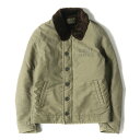 WACKO MARIA ワコマリア ジャケット サイズ:S バック マリア N-1 デッキ ジャケット N-1 DECK JACKET カーキ アウター ブルゾン コート【メンズ】【中古】【K4038】