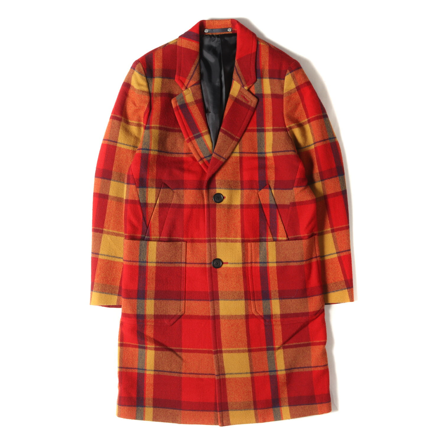 Paul Smith ݡ륹ߥ  :S ֥󥱥åȥå  ȥ  BLANKET CHECK CHESTER COAT ӥåå å ڥ󥺡ۡšۡʡۡK4043