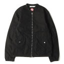 NONNATIVE ノンネイティブ ジャケット サイズ:0 GORE WINDSTOPPER ピグメントダイ加工 ウェザークロス ジャケット PILGRIM BLOUSON C/N WEATHER CLOTH OVERDYED NN-J2702 ブラック 黒 アウター ブルゾン【メンズ】【中古】【美品】【K4064】