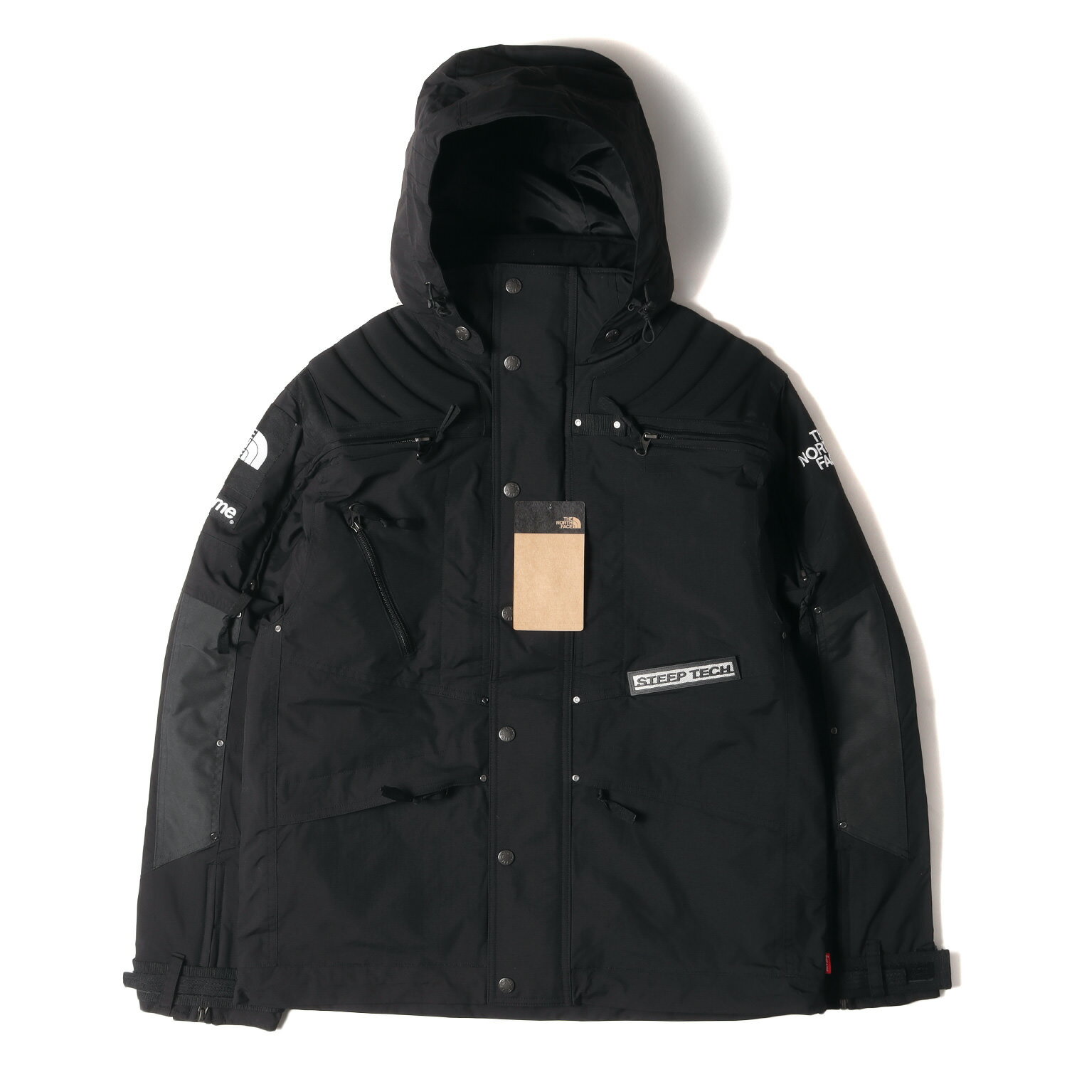 シュプリーム Supreme シュプリーム ジャケット 22AW THE NORTH FACE ノースフェイス スティープテック アポジー ジャケット Steep Tech Apogee Jacket ブラック 黒 アウター ブルゾン コラボ【メンズ】【K4099】