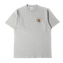 STUSSY ステューシー Tシャツ サイズ:L 90s OLD STUSSY 白タグ グラフィック クルーネック 半袖 Tシャツ USA製 ヘザーグレー 90年代 アーカイブ トップス カットソー