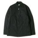 Paul Smith ポールスミス ジャケット サイズ:M ハイネック パテッド ストレッチ コットン ツイル ジップ ブルゾン 裏キルト スウィングトップ LONDON ブラック 黒 アウター ブルゾン コート【メンズ】【中古】【K4072】