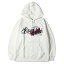 EXAMPLE ץ ѡ :XL 21AW եɽ å ѡ FLOWER EMBROIDERY LOGO HOODIE ۥ磻  ȥåץ աǥڥ󥺡ۡK4069