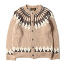 STANDARD CALIFORNIA スタンダードカリフォルニア カーディガン サイズ:L コンチョボタン ローゲージ ウール ハンド ニット カーディガン SD Hand Knit Lopi Cardigan KNITWEAR ベージュ トップス セーター【メンズ】【中古】【美品】【K4069】