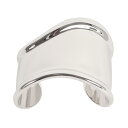 TIFFANY&Co. ティファニー エルサ ペレッティ スモール ボーン カフ バングル 43mm Elsa Peretti Small Bone Cuff 43mm スターリングシルバー Ag925 右手用 ブレスレット ジュエリー シルバー イタリア製 【メンズ】【中古】【美品】【K3988】