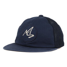 MASSES マシス キャップ ワッペン付き メッシュキャップ MESH CAP LOGO ネイビー 紺 帽子 ベーシック【メンズ】【中古】【K4067】