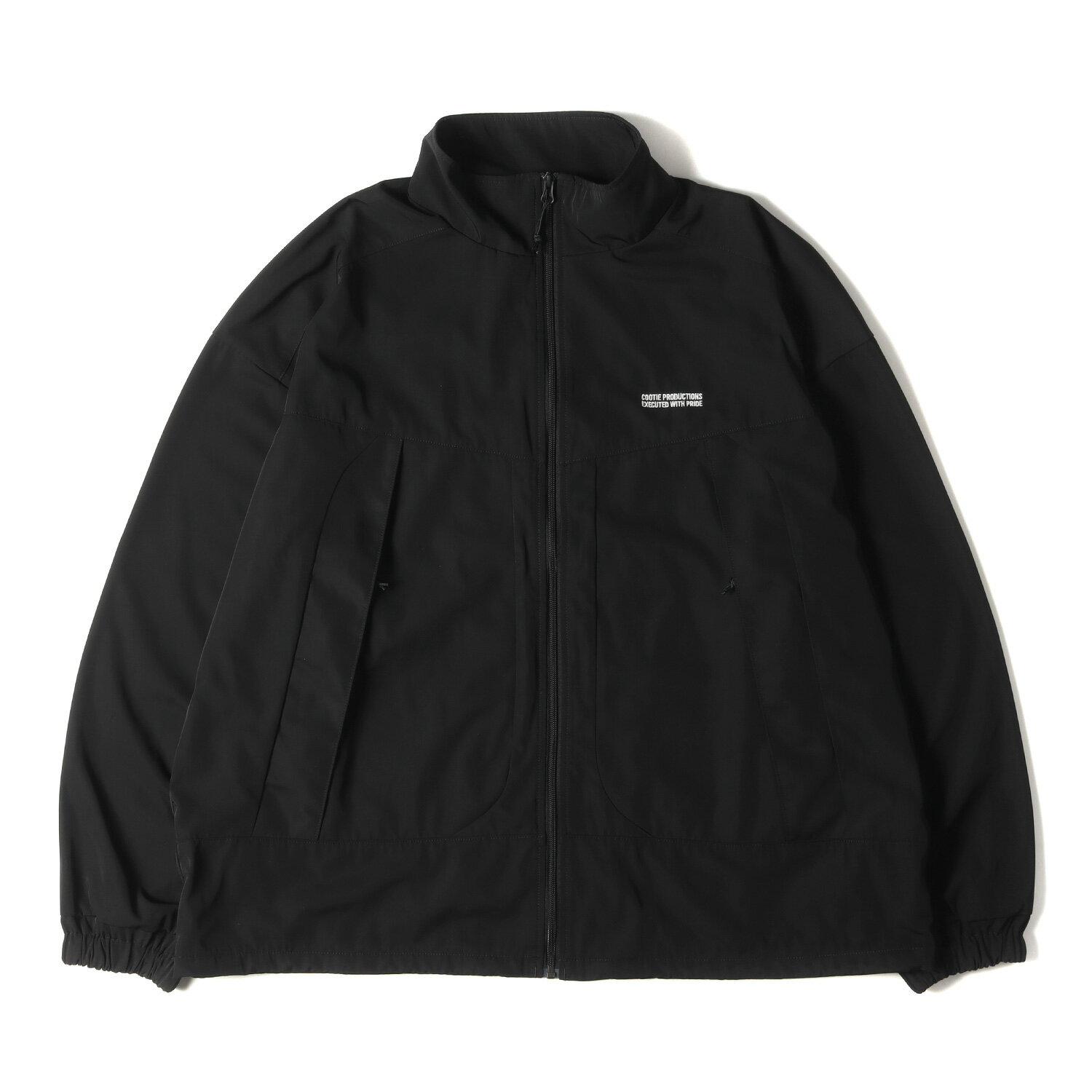 COOTIE クーティー ジャケット サイズ:XL 23AW オーバーサイズ トラックジャケット Raza Track Jacket ブラック 黒 アウター ブルゾン 上着【メンズ】【中古】【美品】【K4105】