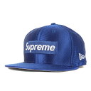 Supreme Vv[ Lbv TCY:7 3/8(58.7cm) 16SS NEW ERA Dazzle Box Logo j[G {bNXS x[X{[Lbv u[ XqyYzyÁzyK4065z