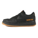 NIKE ナイキ サイズ:28.0cm GORE-TEX AIR FORCE 1 GTX (CK2630-001) ゴアテックス エアフォース1 ブラック 黒 US10 ローカット スニーカー シューズ 靴【メンズ】【中古】【K4075】