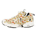 Reebok リーボック サイズ:28.0cm INSTAPUMP FURY NYLON SHOES (H67436) インスタポンプ フューリー バリスティックナイロン ホワイト イエロー US10 ローカット スニーカー シューズ 靴【メンズ】【中古】【美品】【K4073】