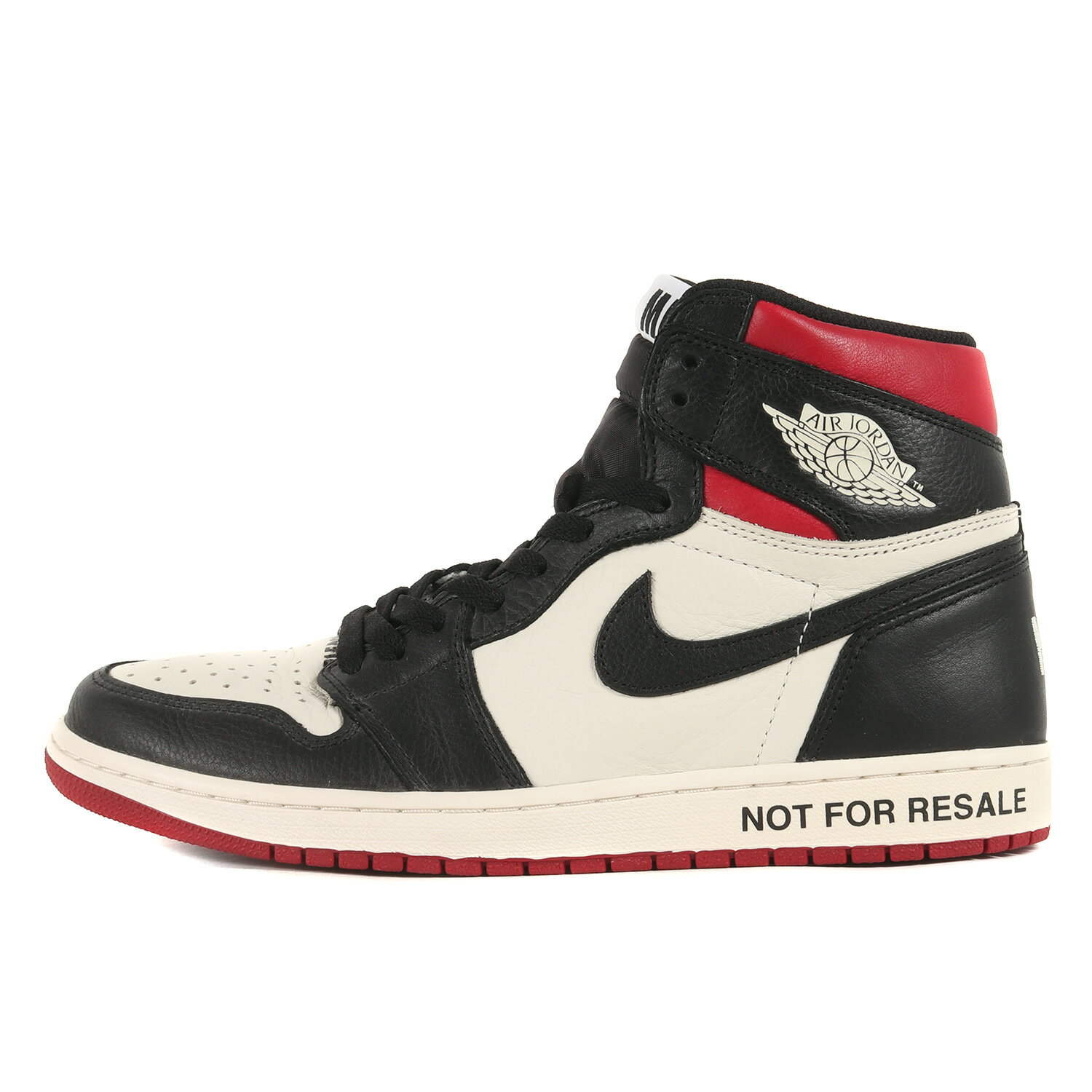 NIKE ナイキ サイズ:28.5cm AIR JORDAN 1 RETRO HIGH OG NRG NOT FOR RESALE (861428-106) エアジョーダン1 レトロ ハイ ノット フォー セールス セイル ブラック バーシティレッド US10.5 ハイカット スニーカー シューズ 靴