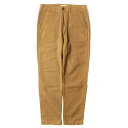 SATURDAYS SURF NYC サタデーズサーフニューヨーク パンツ サイズ:28 コットン ピケ ベイカー ワークパンツ DECATUR BELLOW PANT テーパード ベージュ ボトムス ズボン【メンズ】【中古】【K4055】