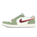 NIKE ナイキ サイズ:28.5cm AIR JORDAN 1 RETRO LOW OG CNY CHINESE NEW YEAR (FN3727-100) エアジョーダン1 レトロ ロー チャイニーズ ニューイヤー セイル シダーオイルグリーン US10.5 ローカット スニーカー シューズ 靴【メンズ】【K4070】