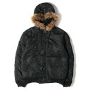 Supreme Vv[ WPbg TCY:M 14AW N-2B tCgWPbg Flight Satin N-2B Parka ubN  AE^[ u] 㒅yYzyÁzyK4071z