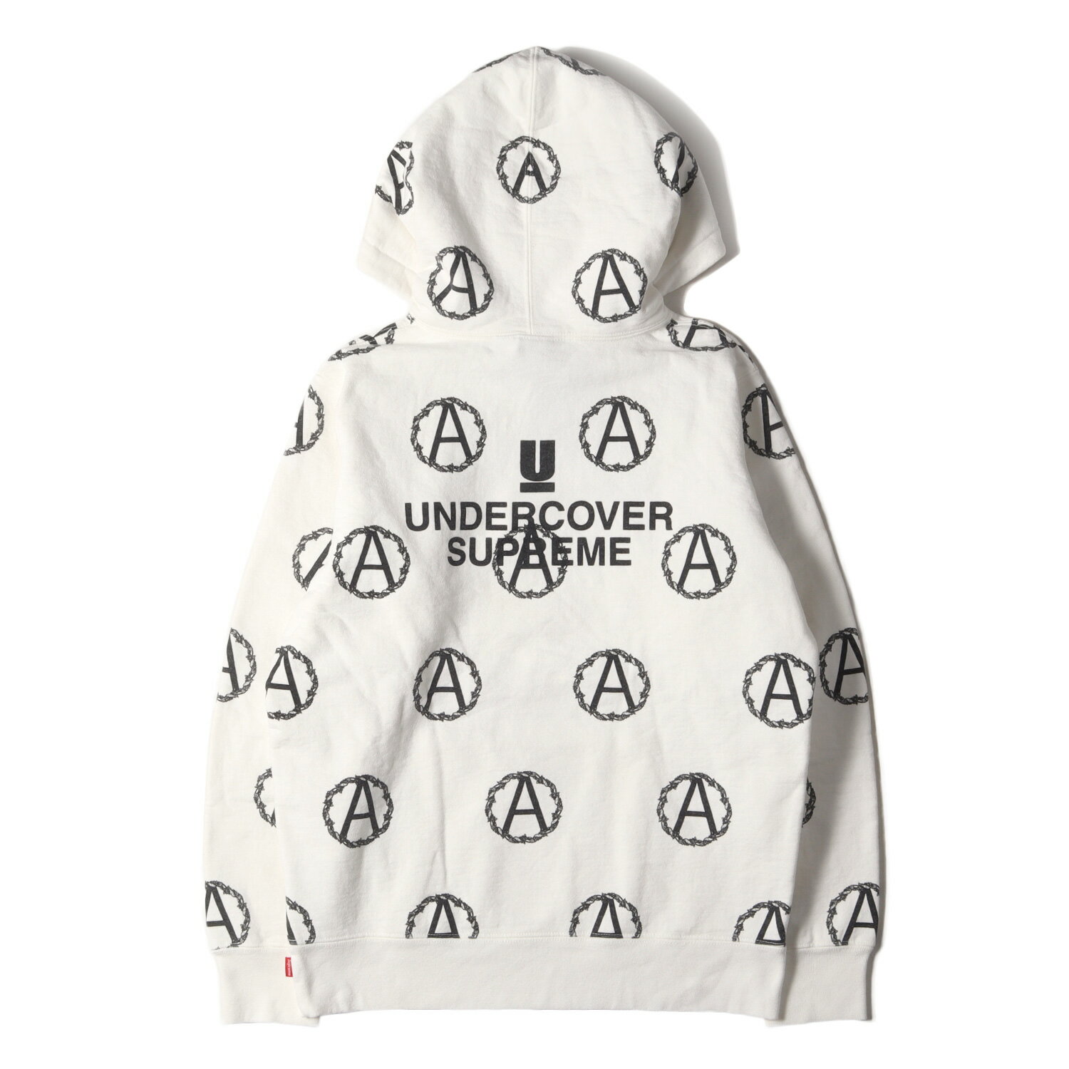 Supreme シュプリーム パーカー サイズ:S 16AW UNDERCOVER アンダーカバー アナーキー柄 スウェットパーカー Anarchy Hooded Sweatshir..