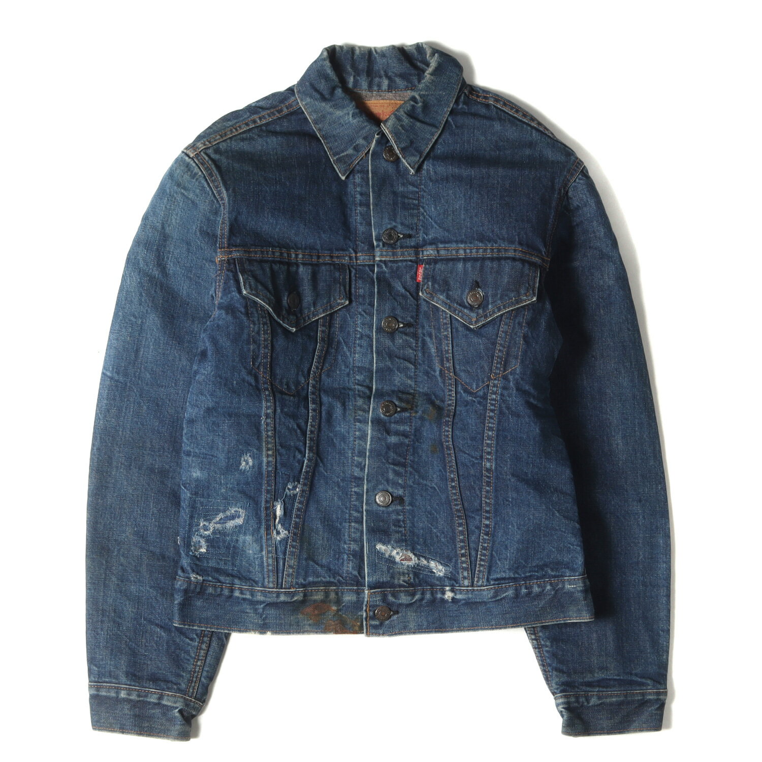 Levis [oCX fj WPbg TCY:36 70s 70505-0317 4th uPbgt fjWPbg GW CfBS 65% AE^[ u] 㒅yYzyÁzyK4081z