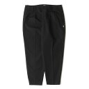 WTAPS ダブルタップス パンツ サイズ:L 22AW 2タック ワイド テーパード サルエルパンツ SHINOBI TROUSERS ブラック 黒 ボトムス シノビ トラウザー ズボン【メンズ】【中古】【K4067】