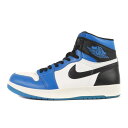 NIKE ナイキ サイズ:28.5cm AIR JORDAN 1.5 RETRO HIGH THE RETURN SOAR (768861-106) エアジョーダン1.5 レトロ ハイ ザ リターン ソーラー ホワイト ブラック ソーラー US10.5 ハイカット スニーカー シューズ 靴【メンズ】【K4079】