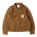 visvim ビズビム ジャケット サイズ:2 23AW コットンツイル ハンティングジャケット HEMSWADE JKT ライトブラウン アウター ブルゾン 上着【メンズ】【中古】【K4072】