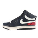 NIKE ナイキ サイズ:27.5cm GOODENOUGH fragment NIKE LAB COURT FORCE SP / FRAGMENT 814913-414 オブシディアン US9.5 グッドイナフ フラグメント コートフォース ハイカット スニーカー シューズ 靴 コラボ【メンズ】【中古】【K4063】