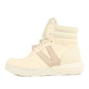 visvim ビズビム サイズ:WMNS US8(25.5-26.5cm) 22SS WMV CHAMBERLAIN HI W レザー ハイカット スニーカー オフホワイト サンドベージュ シューズ 靴【メンズ】【K4071】