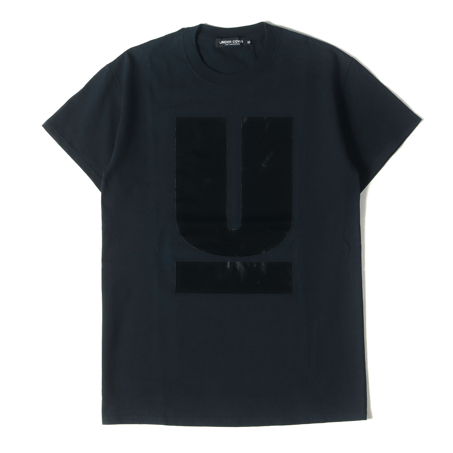 UNDERCOVER アンダーカバー Tシャツ サイズ:S MADSTORE Uロゴ クルーネック 半袖Tシャツ ブラック 黒 トップス カットソー【メンズ】【..