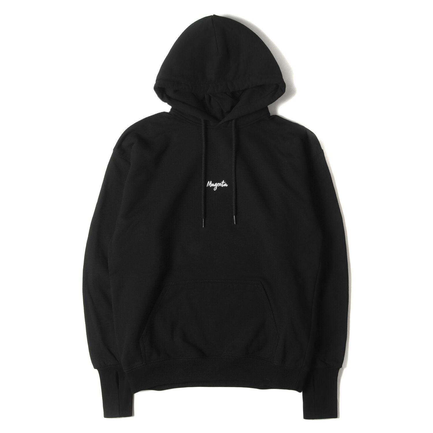 Magenta Skateboards マジェンタ スケートボード パーカー サイズ:S 22AW マスク付き スウェットパーカー MASK HOODIE ブラック 黒 トップス フーデッド スウェットシャツ【メンズ】【中古】【新品同様】【K4092】