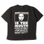 NISHIMOTO IS THE MOUTH ニシモト イズ ザ マウス Tシャツ サイズ:2XL KENNY KAGAMI 加賀美 健 オーバーサイズ ヘビーウェイト クルーネック 半袖Tシャツ Collaboration S/S TEE ブラック 黒 トップス カットソー コラボ【メンズ】【中古】【美品】【K4074】